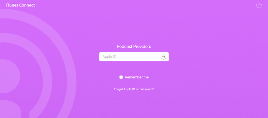Podcast Connect - apple podcasts