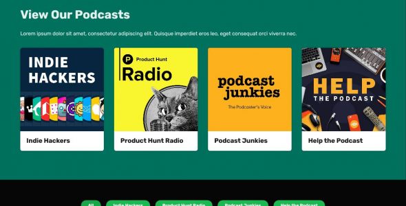 multiple podcasts