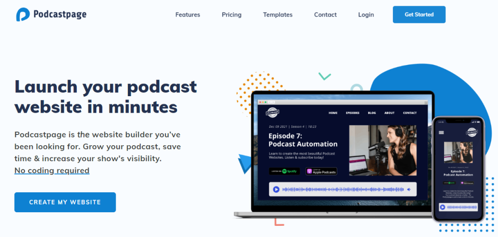 Podcastpage homepage