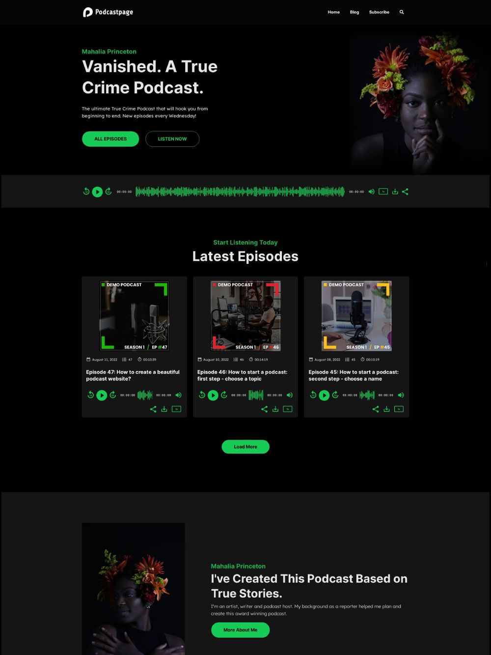 podcast homepage updates