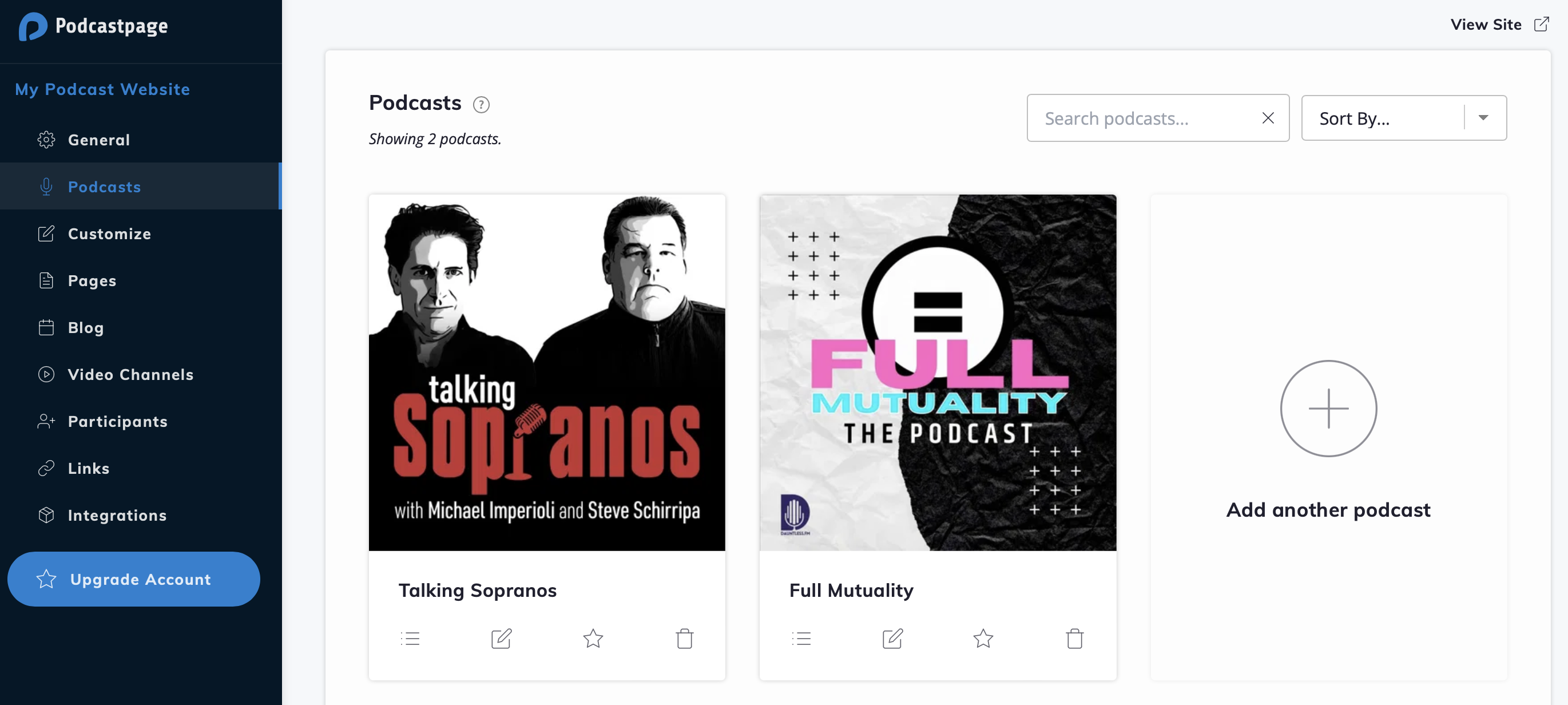 How to add shows to your podcast network website